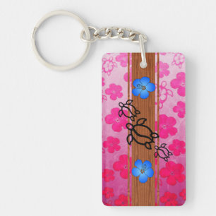 Porte-clefs Rétro planche de surf de Honu