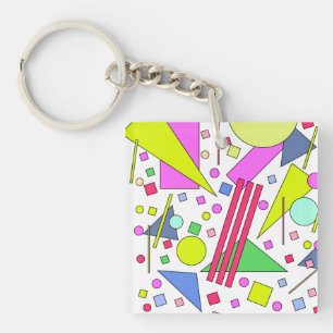 Porte-clefs Retro Vintage 80s and 90s Style