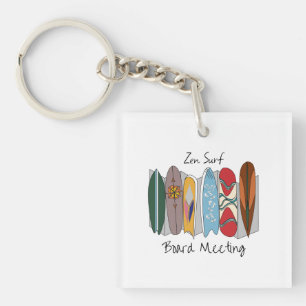 Porte-clefs Réunion Zen Planche de Surf