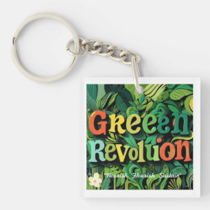 Porte-clefs "Réveiller le potentiel vert"