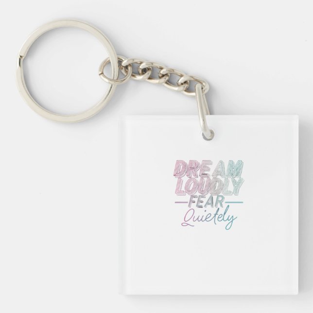 Porte-clefs Rêver fort (Devant)