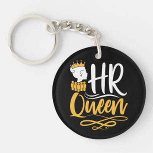Porte-clefs RH Queen Gestionnaire des ressources humaines Femm