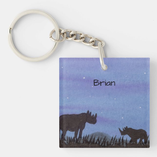 Porte-clefs Rhino (Devant)