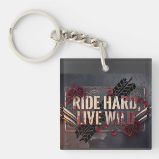 Porte-clefs ride hard, live wild