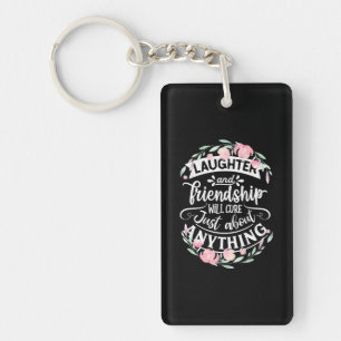 Porte-clefs Rires Et Amitié