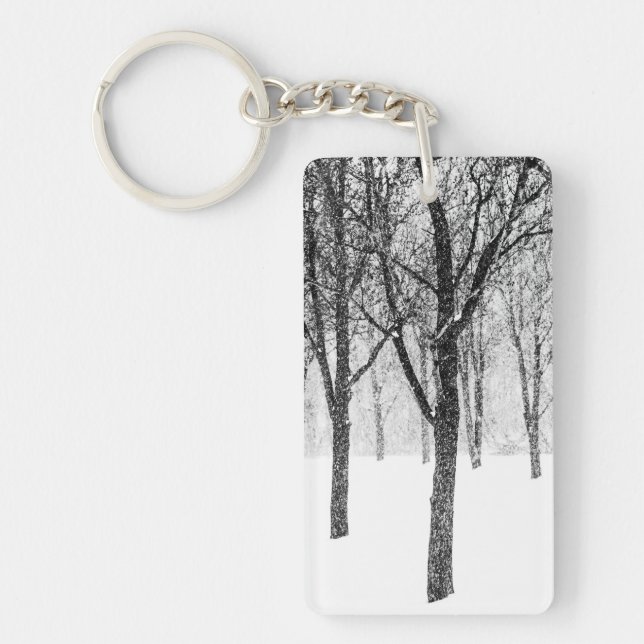 Porte-clefs ris I side with trees (Devant)