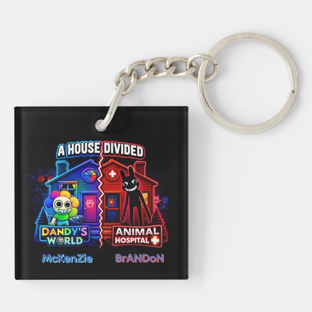 Porte-clefs Rivaux de House Divided contre les champs de batai (Dos)