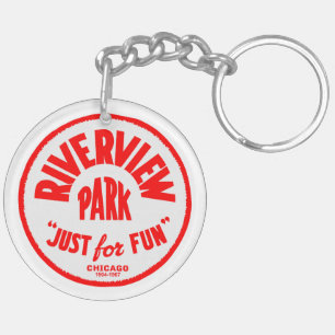 Porte-clefs Riverview Amusement Park, Chicago, Illinois