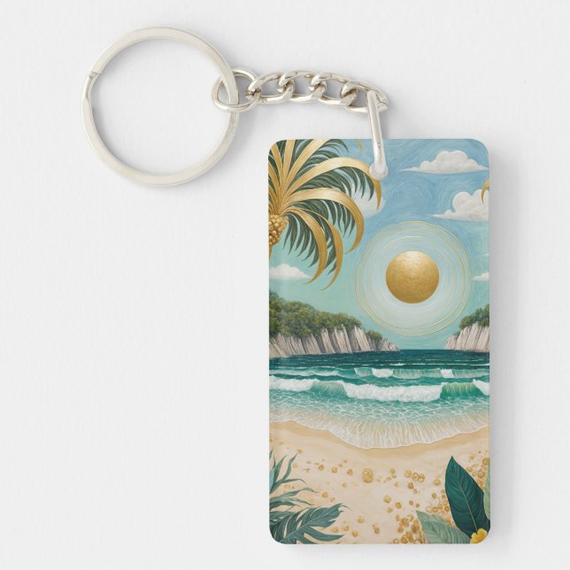 Porte-clefs Rives d'or (Devant)