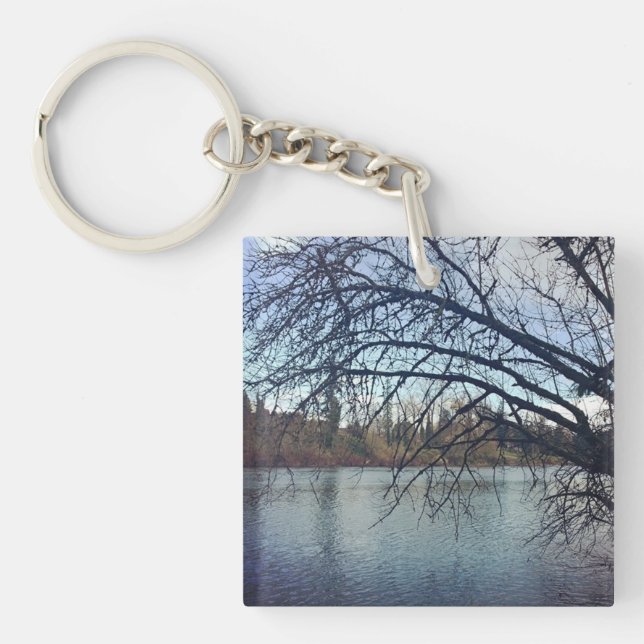 Porte-clefs Rivière Willamette, OR (Devant)