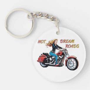 Porte-clefs Roads Girl Hot Dream