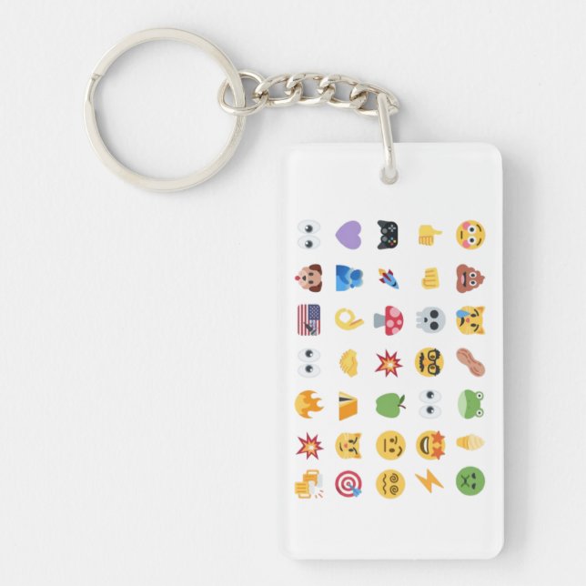Porte-clefs Roaring Kitty 35 Timeline Emoji GME MOASS DFV mème (Devant)