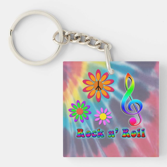 Porte-clefs Rock n'Roll (Devant)