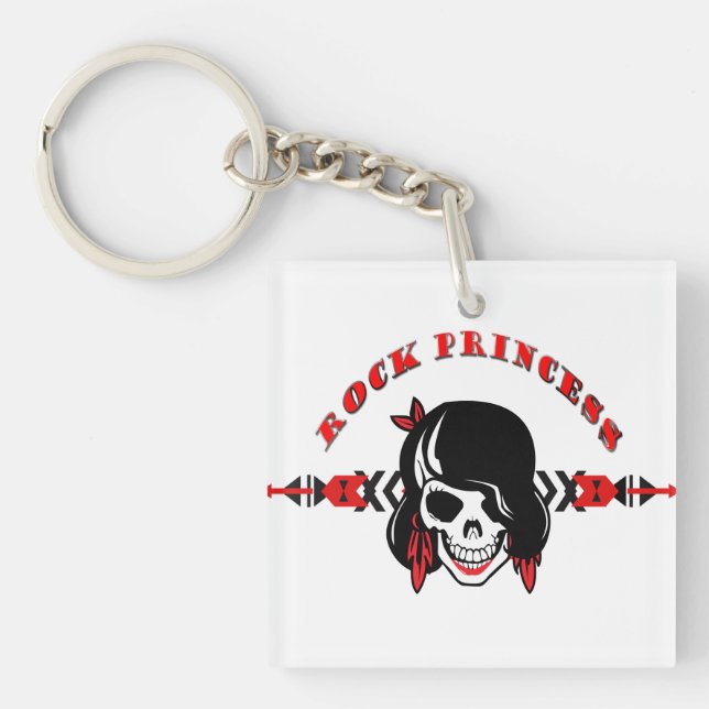 Porte-clefs Rock Princess (Devant)