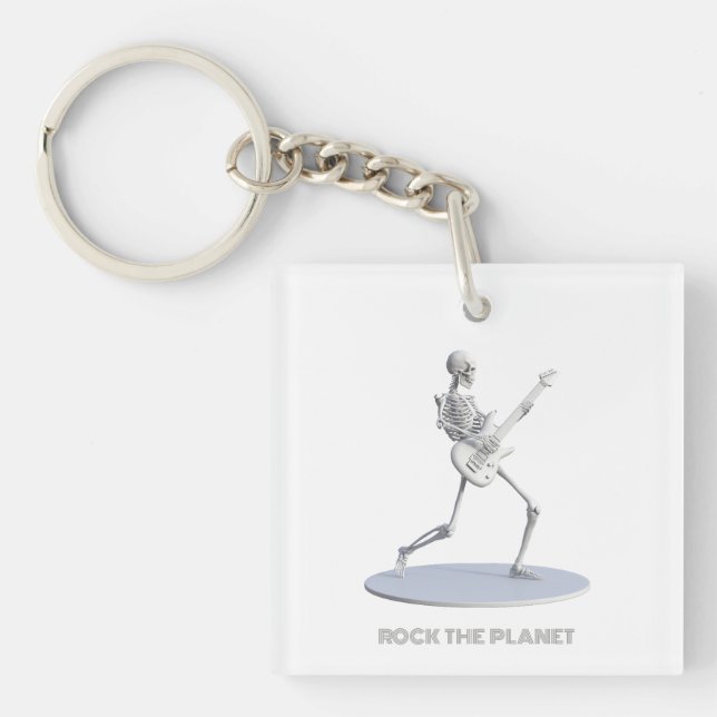 Porte-clefs Rock The Planet (Devant)