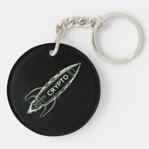 Porte-clefs Rocket Crypto