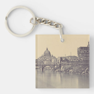 Porte-clefs Rome Antique Château du Tibre et Beaux-Arts du Vat