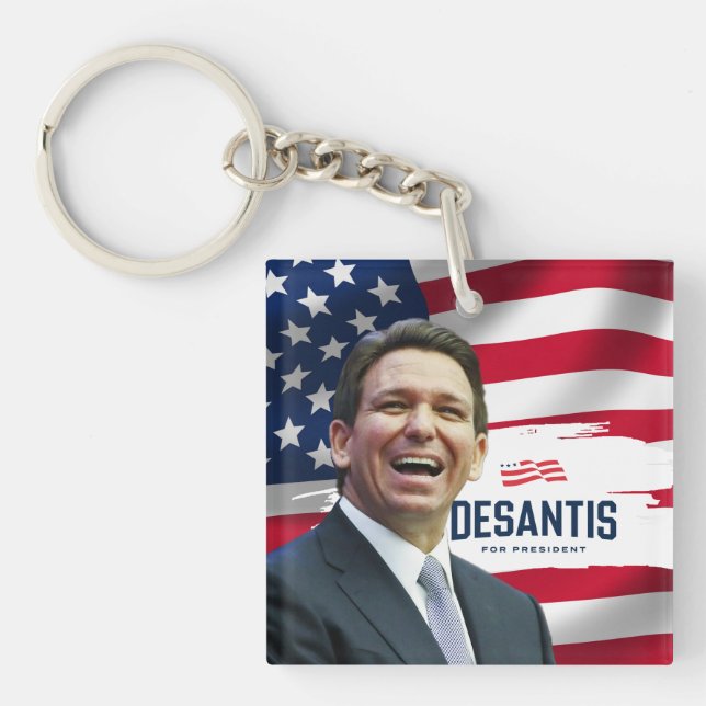 Porte-clefs Ron Desantis à la présidence 2024 (Devant)
