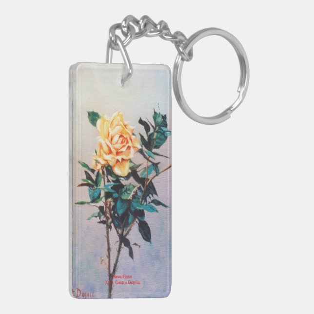 Porte-clefs Rosa/Rose (Dos gauche)