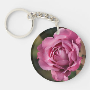 Porte-clefs Rose Angel Face
