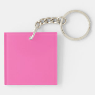 Porte-clefs Rose Chaude