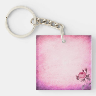 Porte-clefs Rose de la Saint Valentin