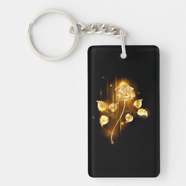 Porte-clefs Rose d'or ( rose d'or ) (Devant)