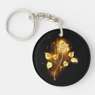 Porte-clefs Rose d'or ( rose d'or )