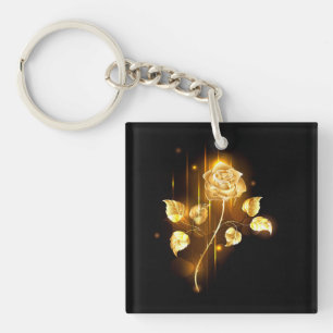 Porte-clefs Rose d'or ( rose d'or )