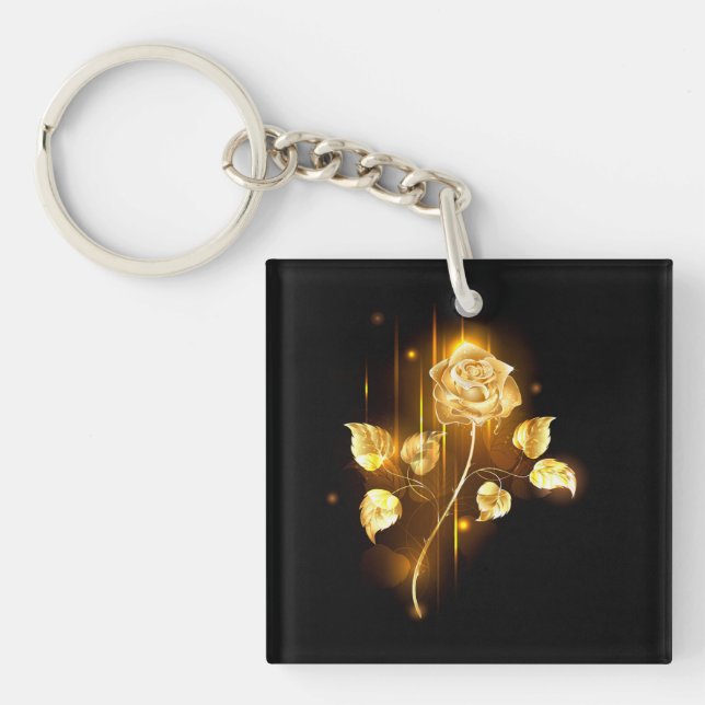 Porte-clefs Rose d'or ( rose d'or ) (Devant)