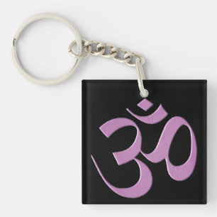 Porte-clefs Rose Om