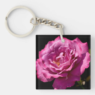 Porte-clefs Rose Visage Angel Haut