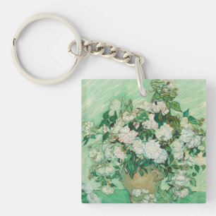 Porte-clefs Roses - Bouquet de fleurs