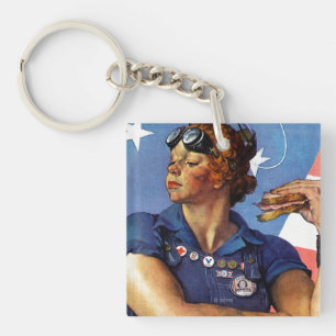 Porte-clefs Rosie la riveteuse