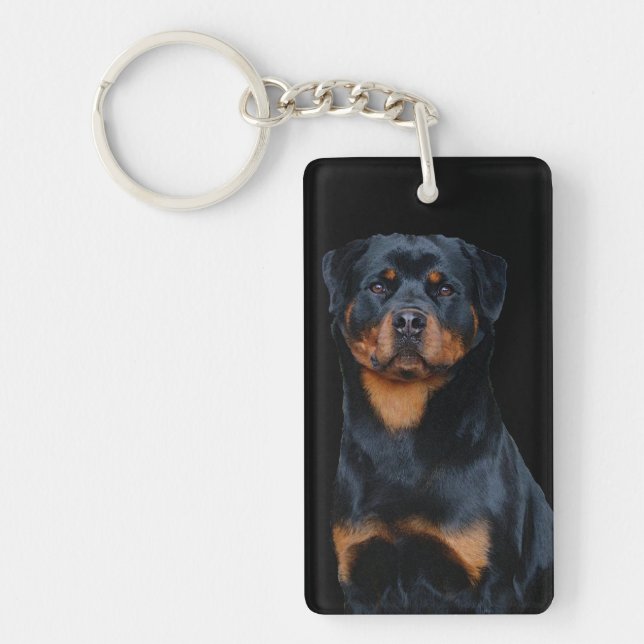 Porte-clefs Rottweiler  (Devant)