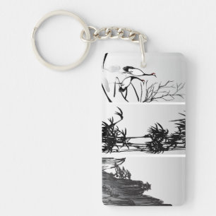 Porte-clefs Rouleau oriental vertical