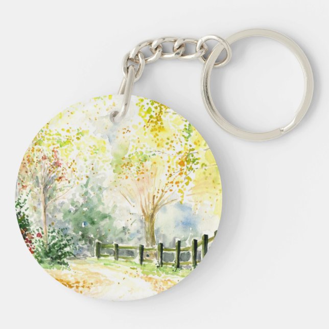 Porte-clefs Route (Dos)