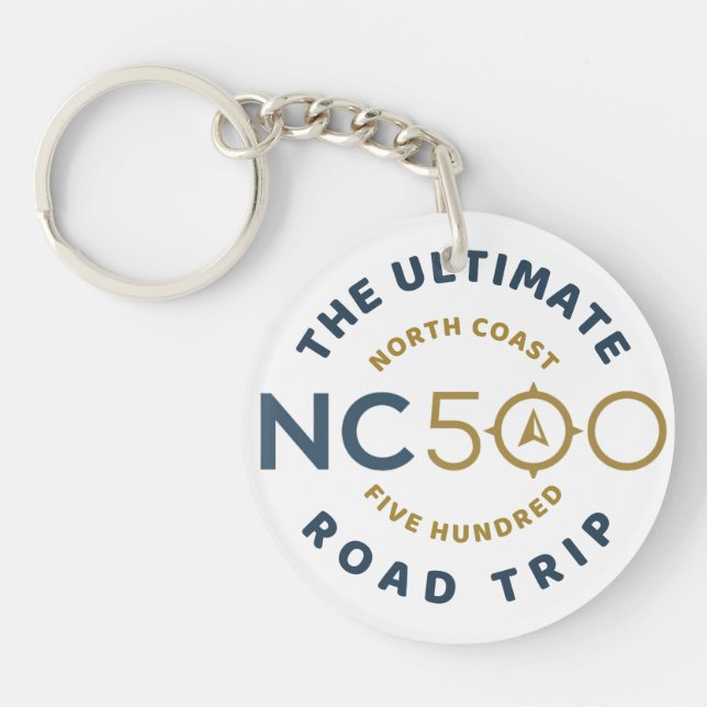 Porte-clefs route NC 500 (Devant)