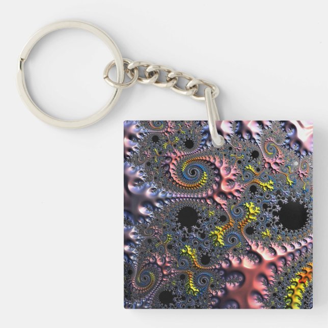 Porte-clefs Royaumes Spirales Infinis (Devant)