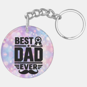 Porte-clefs Ruban de récompense Meilleur Papa de tous les temp