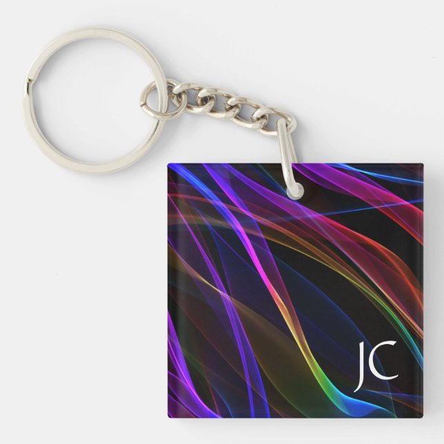 Porte-clefs Rubans de lumière (Devant)