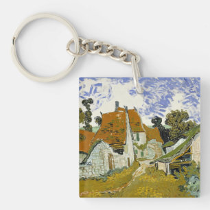 Porte-clefs Rue à Auvers-sur-Oise Vincent van Gogh