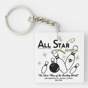 Porte-clefs Ruelles d'All Star, Skokie, l'Illinois