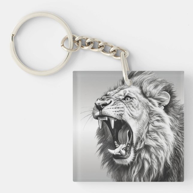 Porte-clefs Rugissement du Lion  (Devant)