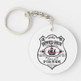 Porte-clefs Rum épicé Pirate Boisson Thunder_Cove