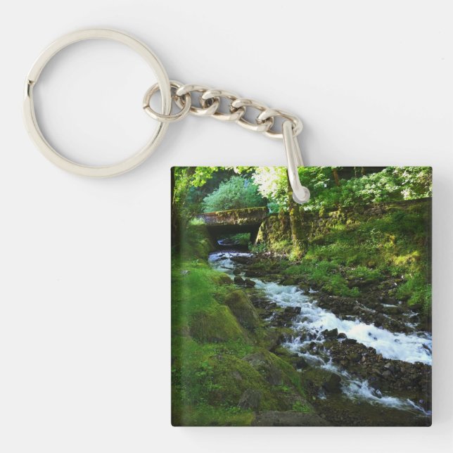 Porte-clefs Runoff de Wahkeena Falls, Oregon (Devant)