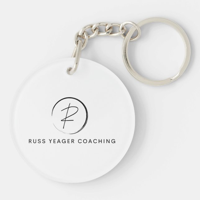 Porte-clefs Russ Yeager Coaching Signature Logo (Dos)