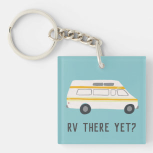 Porte-clefs RV LÀ ENCORE ? Vintage Van Motorhome Campervan