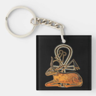Porte-clefs Sacré Bull Egyptien 3D