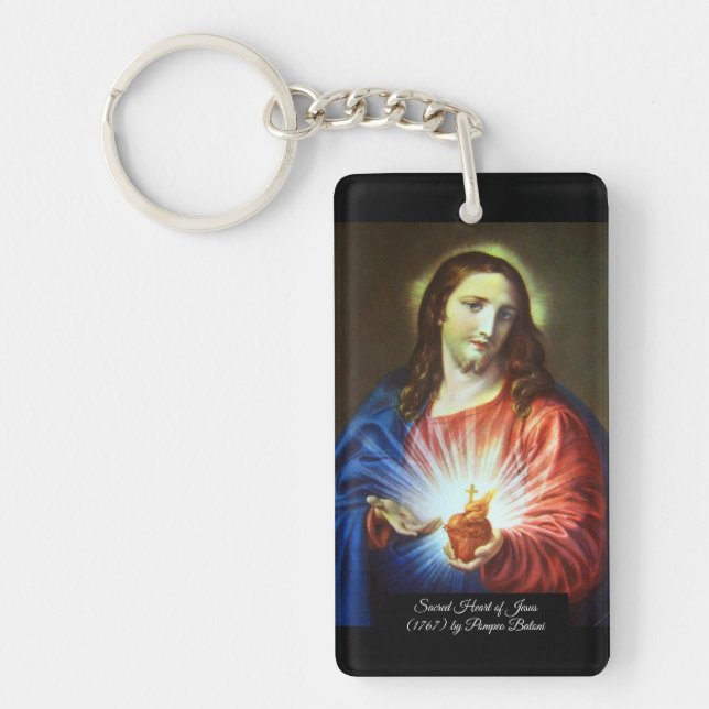Porte-clefs Sacré Coeur de Jésus (Devant)
